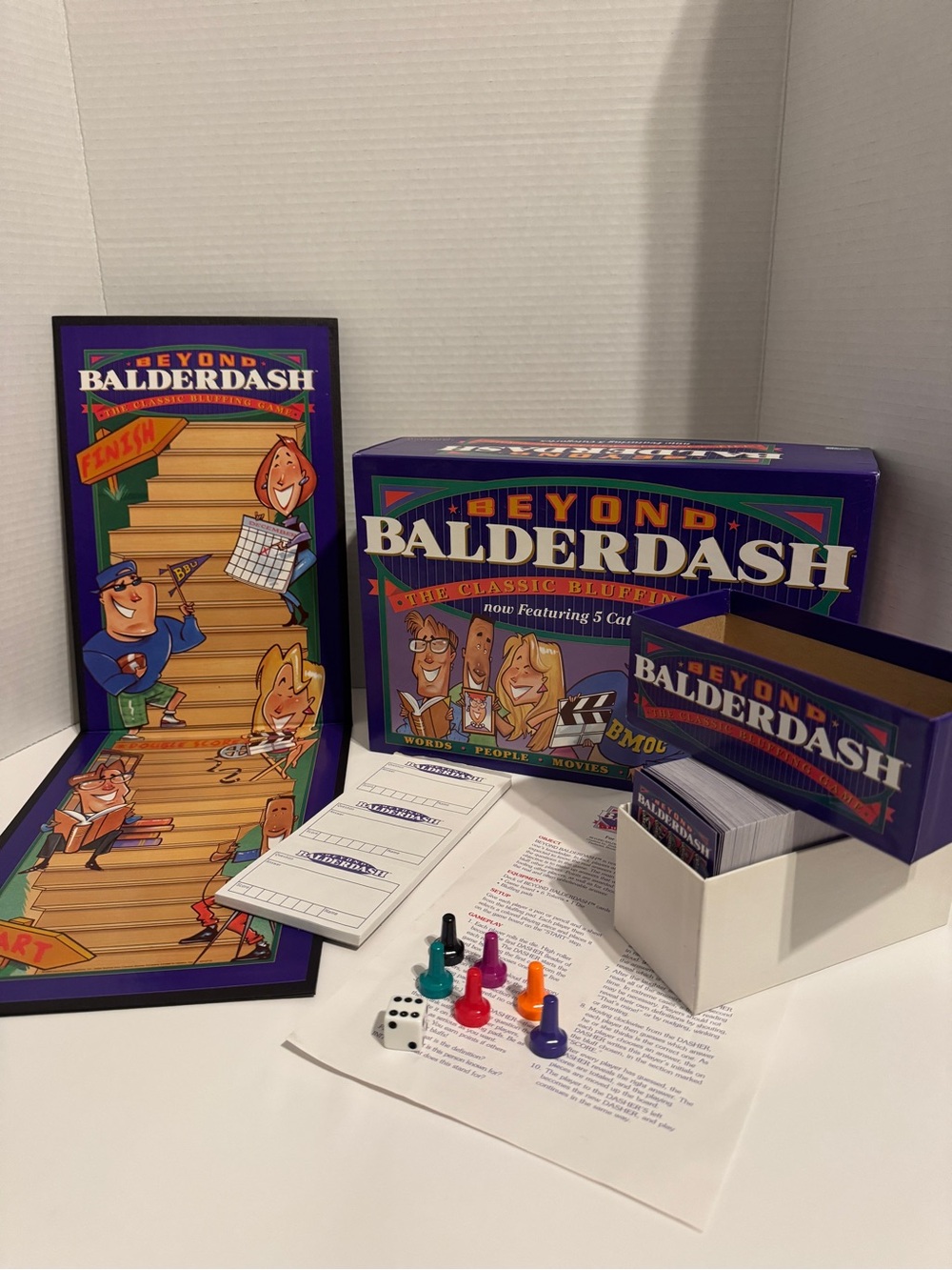 Vintage Parker Brothers Beyond Balderdash The Classic Bluffing Board Game